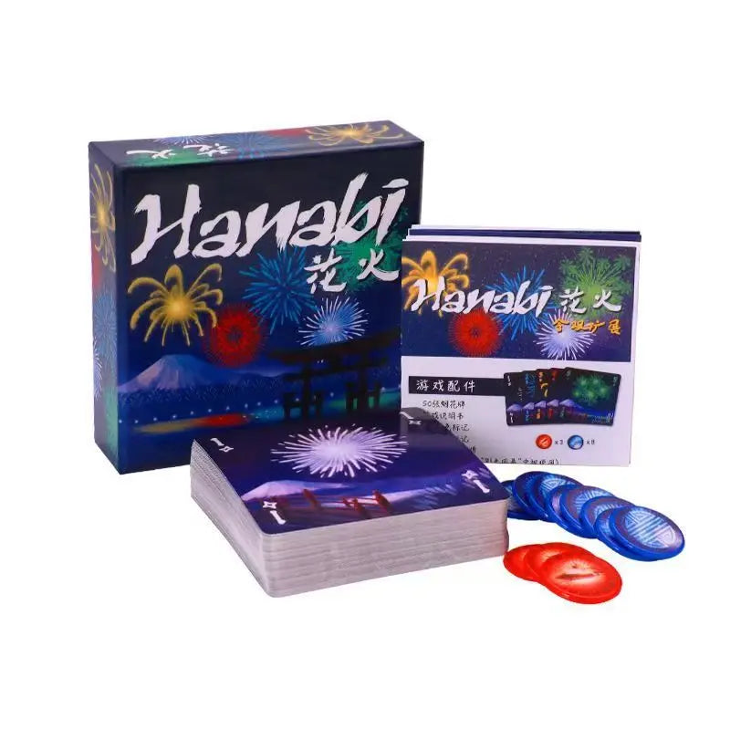 Unleash the Fun with HANABI Card Board Game for Groups - Easy to Play, Great for Parties!
