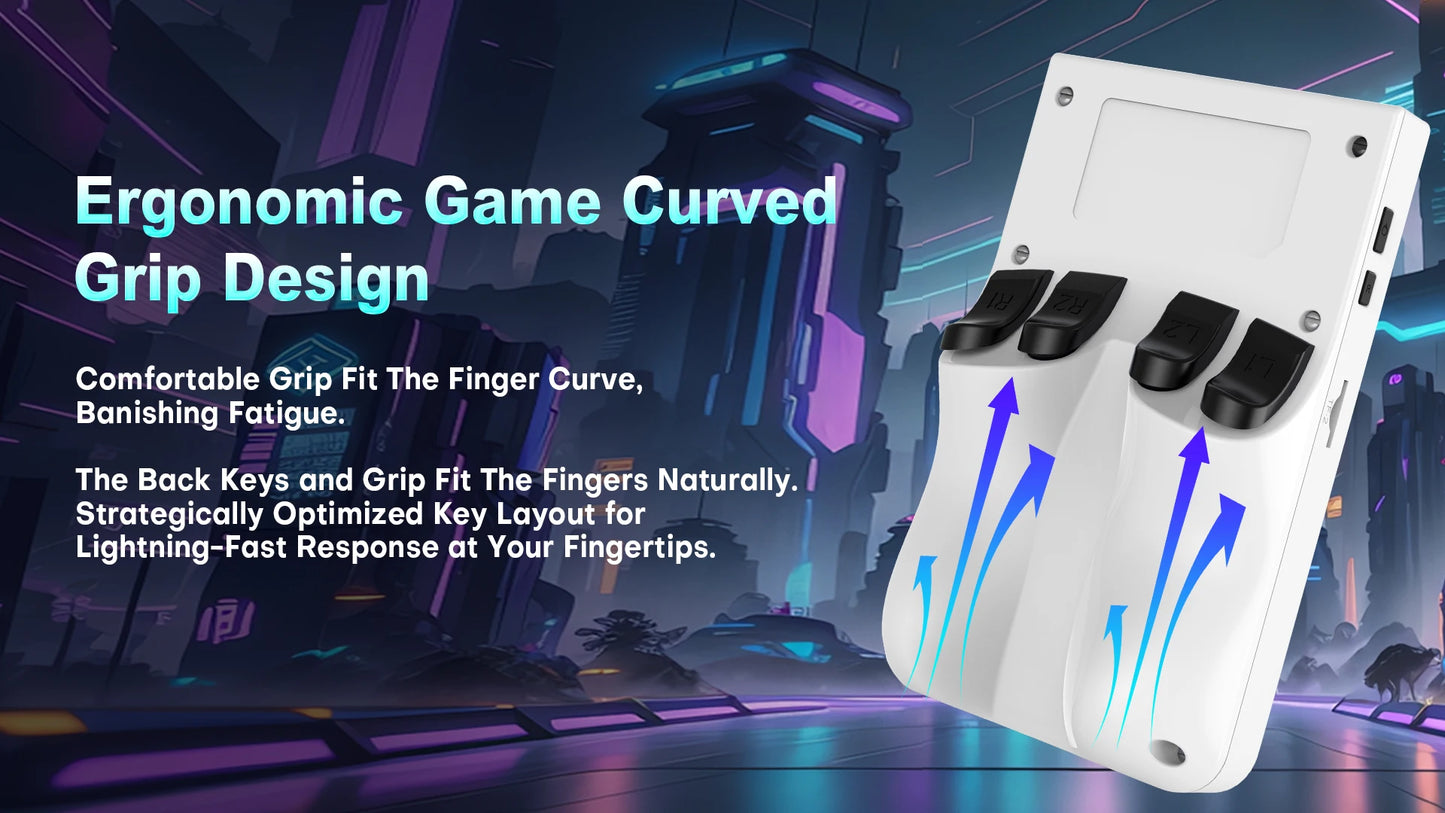 AISLPC R36PRO Retro Handheld: 3.5" IPS, 64/128GB/30000+ Classics Game Linux OS Crisp HD Visuals Expandable 256GB TF Card Support
