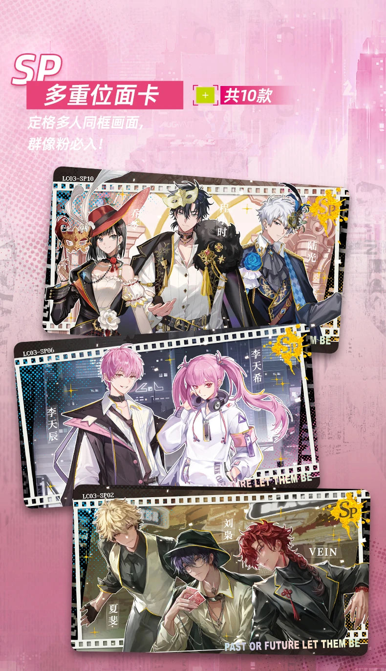 20 Packs CARDFUN Link Click Collectible Card Game Anime Card Trading Cards TCG CCG Hobby Gifts Toys
