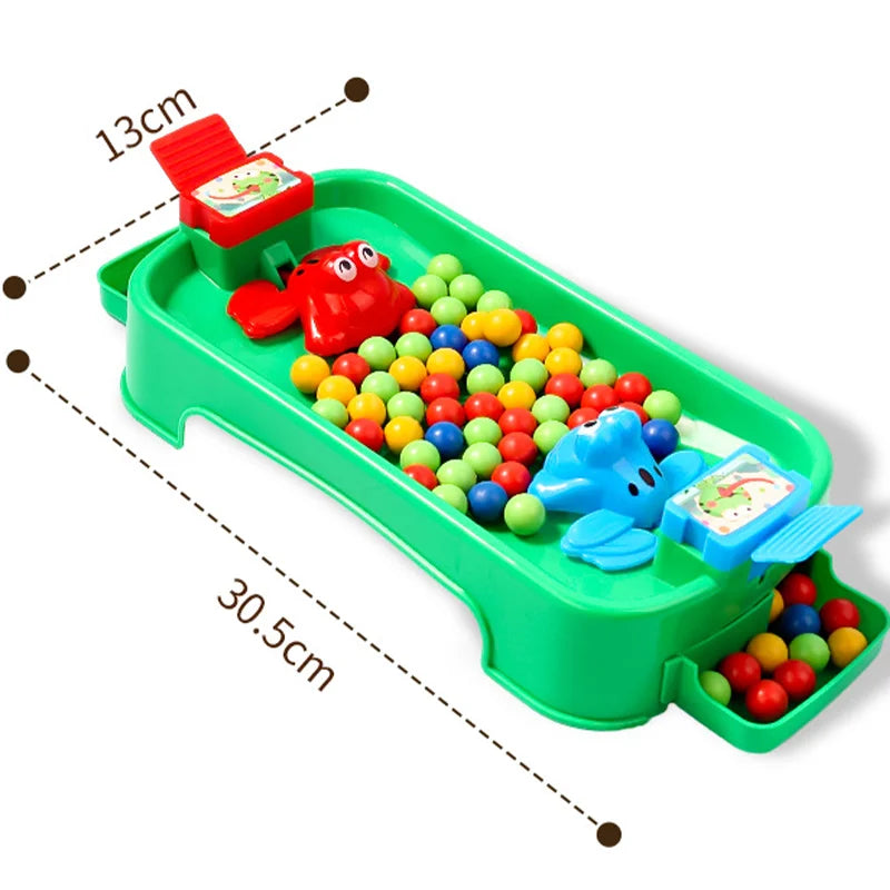 Frog Eating Bean Children Toy Greedy Bean Parent Child Interactive Fun Double Boys and Girls Puzzle Desktop Game