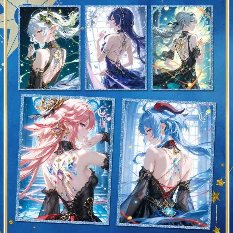 Goddess Story Booster Box Case Beautiful Girl Acrylic Cards Wave 1 A4 Wholesale Party Games Adult Collection