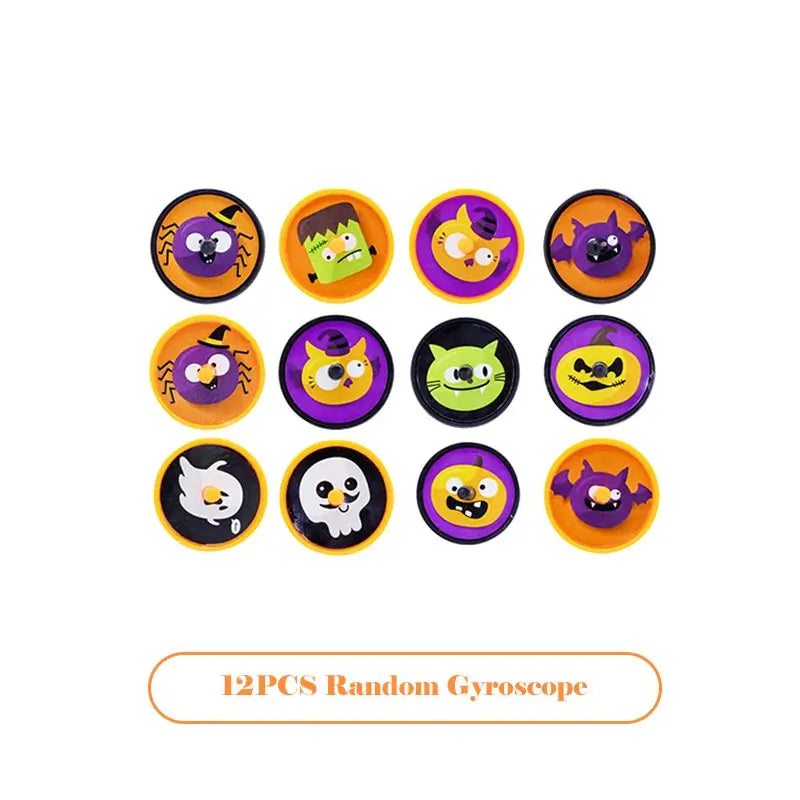 Halloween Party Favors Kids Simulated Scorpion Spider Pumpkin Ghost Power Car Fun Spring Coil Toy Set Halloween Gift For Kids