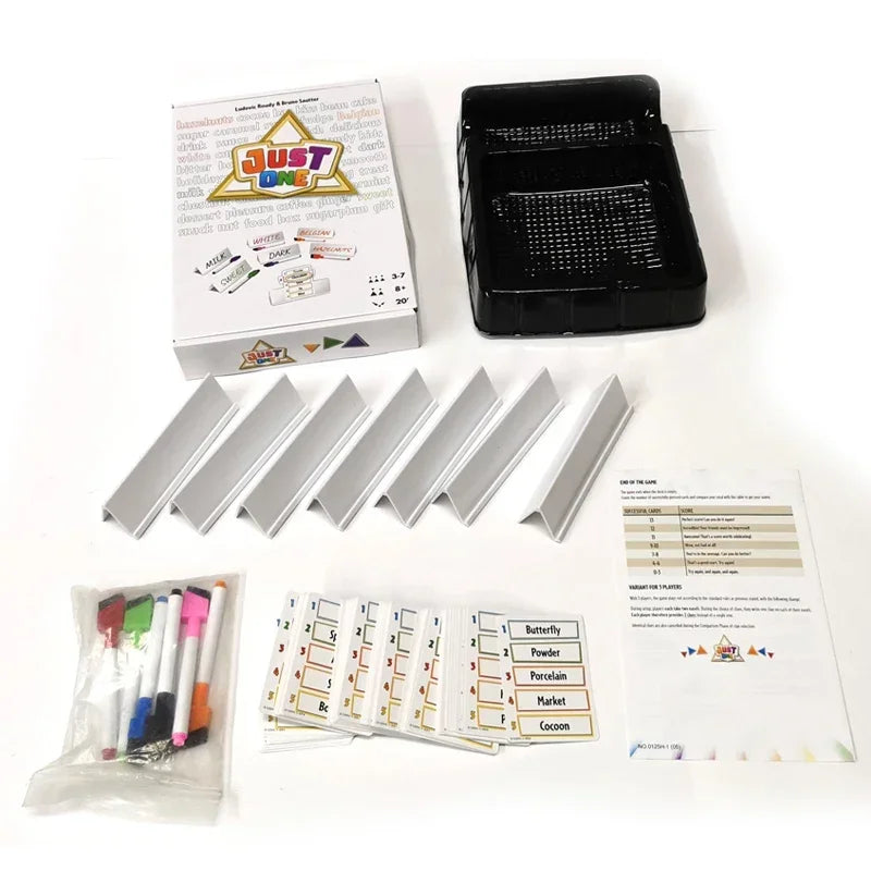 Party Game Just One - Collaborative and Engaging Board Game for Families and Friends