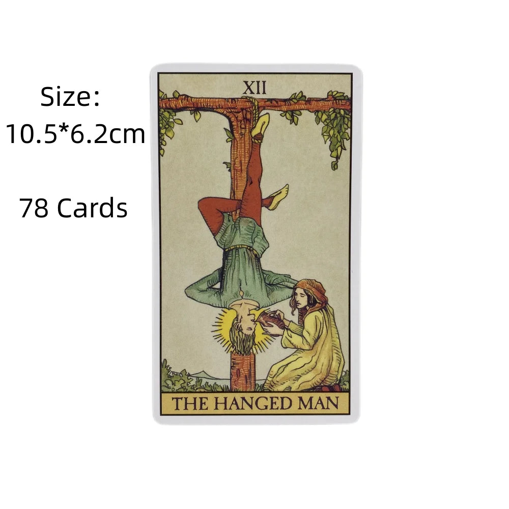 The Rider Of After Tarot Cards Divination Deck English Versions Edition Oracle Board Playing Table Games For Party