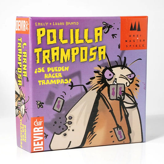 Polilla Tramposa Español Playing Card Game The Cheating Moth Spanish Board Game Juego Cartas Family Games For Party Favor Gift