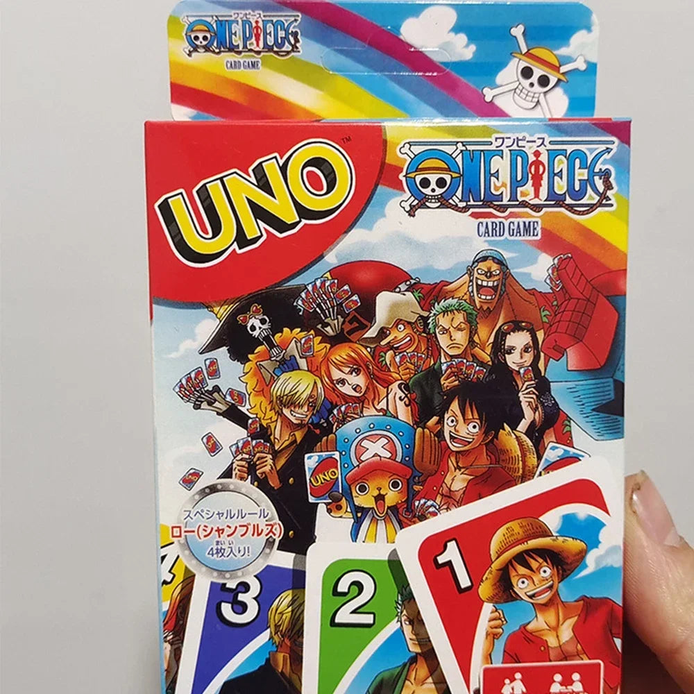 **10styles UNO FLIP! Pokemon Board Game Anime Cartoon Pikachu Playing Cards Christmas Card Table Game for Kids Birthday Gift Toy
