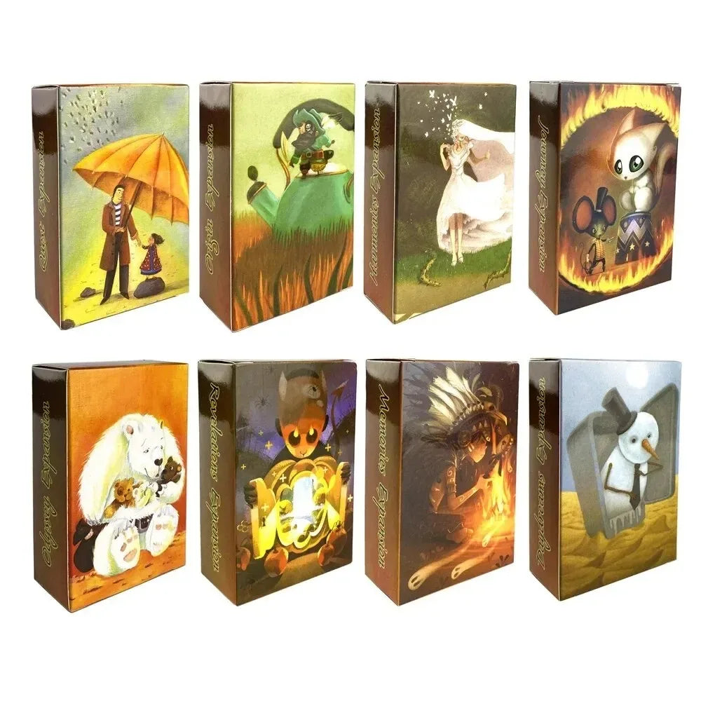84 Tell Story Cards Board Games Odyssey Quest Origin Journey Harmonies Daydreams Memories Revelations Expansion