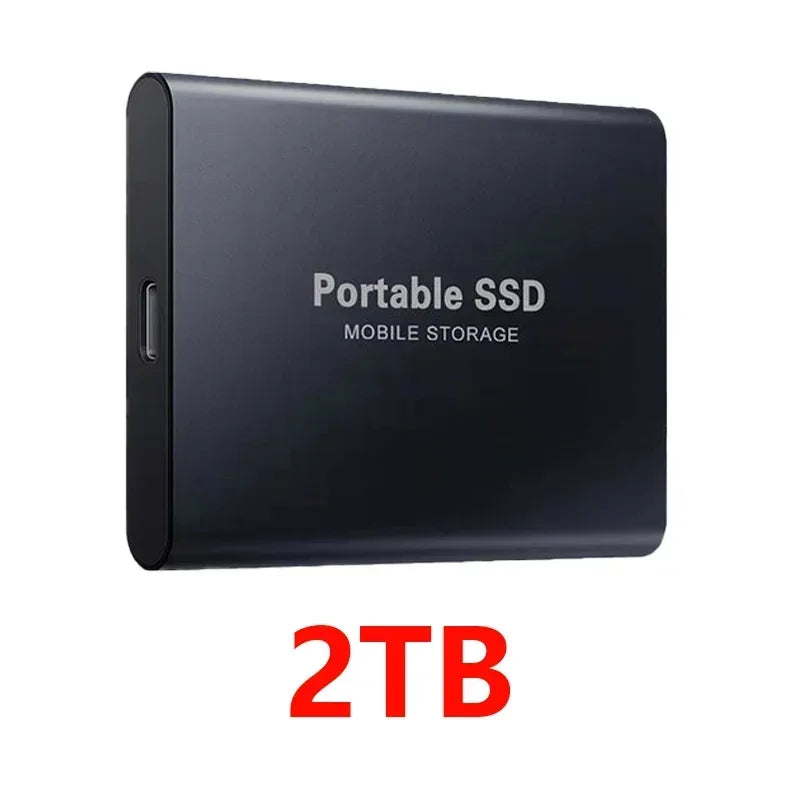 Original Hard Disk 1TB External Hard Drive 2TB High Speed Portable SSD 16TB High Capcity Solid State Drive for Laptop/Phone/Mac