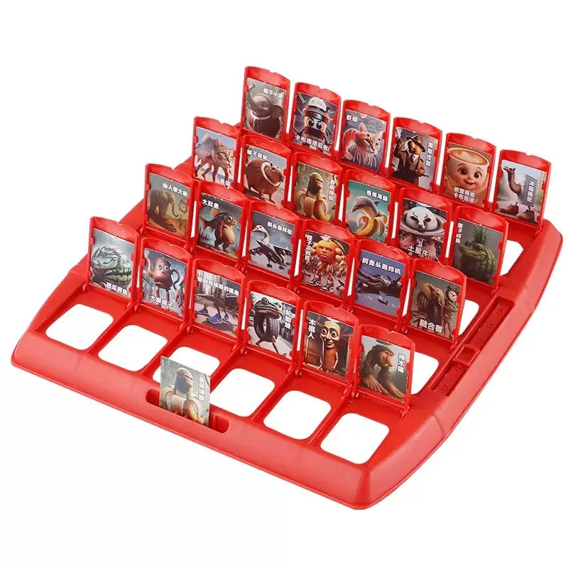 98pcs Cards/Set Brainrot Italian Guess Who I Am Puzzle Card Games Tralalero Tralala Tungtungtung Sahur brr brr patapim Toy Gifts