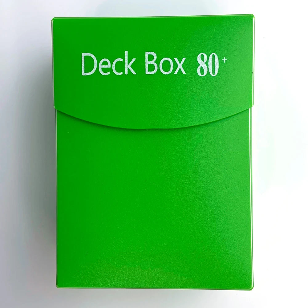 80+ Cards Deck Box Classic Color Board Games TCG Cards Deck Case Collection Organizer Box Cards for Magica PKM YGO Gathering