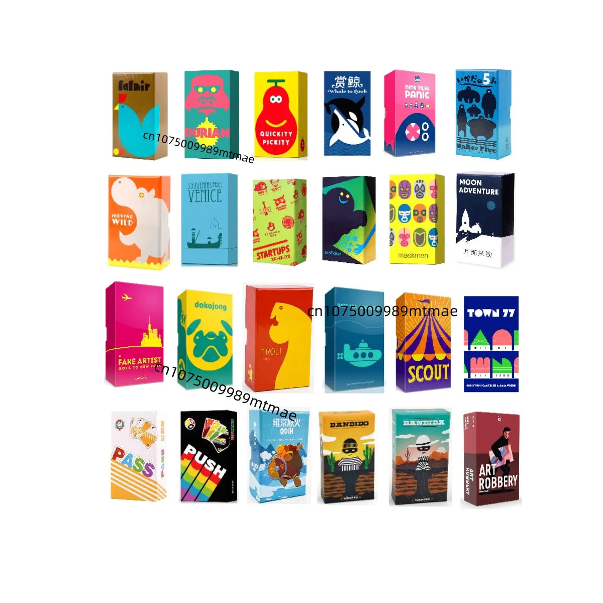 Best Family Game' Scout •Moon Adventur•A Fake Artist•Town 77•TROLL•Startups Strategy•DURIAN•Souvenir from Venice•Fun Party Games