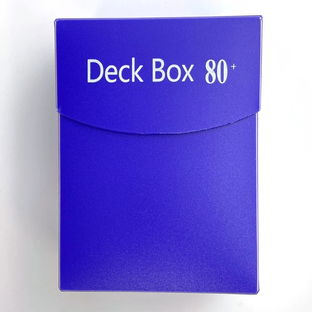80+ Cards Deck Box Classic Color Board Games TCG Cards Deck Case Collection Organizer Box Cards for Magica PKM YGO Gathering