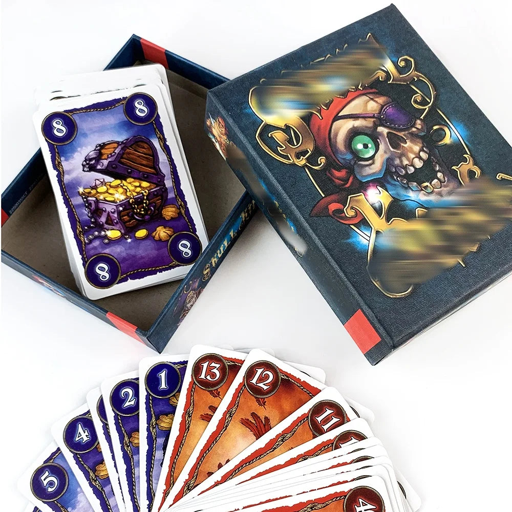 Card Game - Pirate Adventure Strategy Game| 3 - 8 Players |Ages 8+| Enhance Intelligence & Promote Interaction Board Game