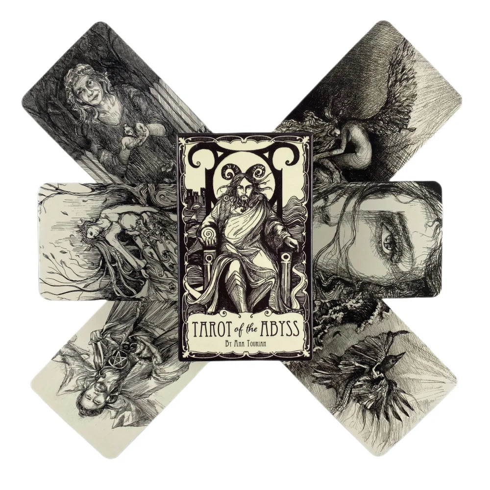 Tarot Of The Abyss Cards Divination Deck English Versions Edition Oracle Board Playing Game For Party