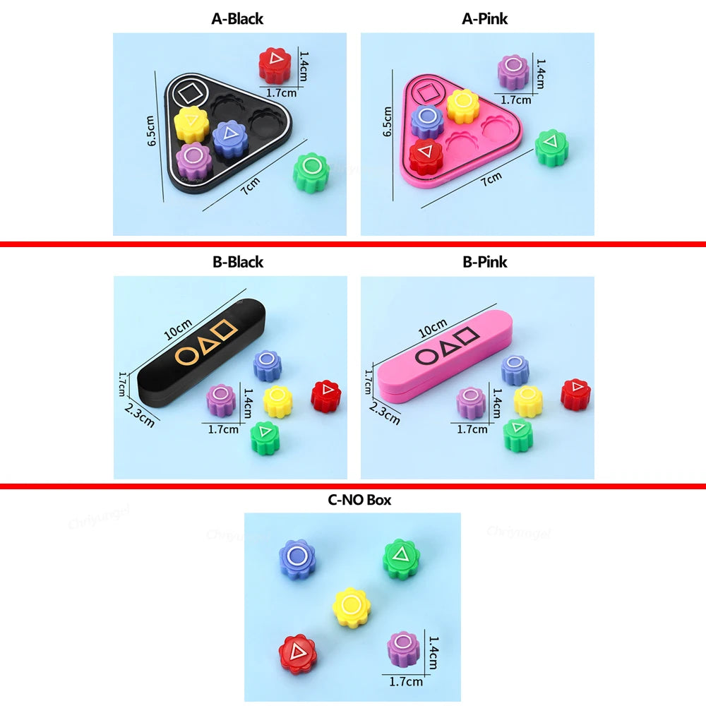 Newest Hot Stone Catching Toy Folk Game Sets Plastic Dice Family Party Game Props Improve Hand-eye Coordination Kids Toys