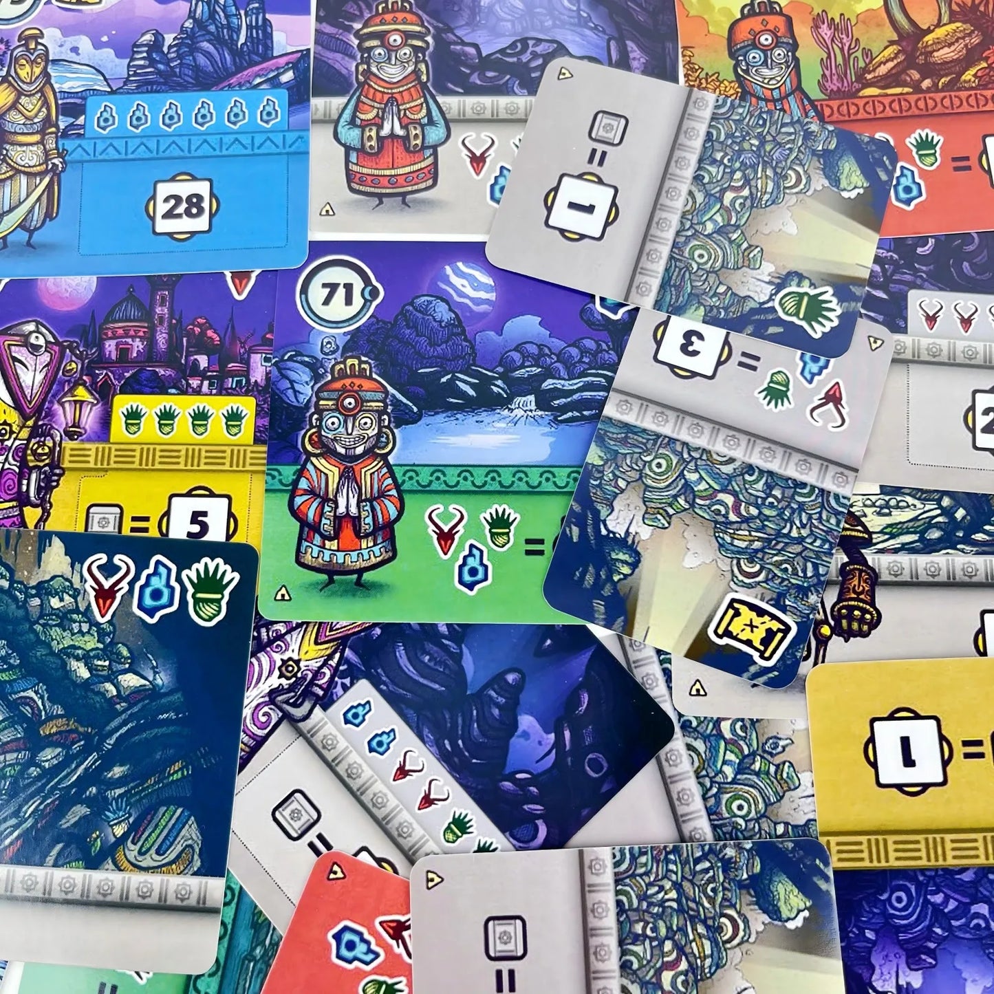 Faraway Board Game - PEOPLE FROM BELOM Expansion ， 2-6 Players Funny Table Game Friends Entertainment Strategy Cards Game