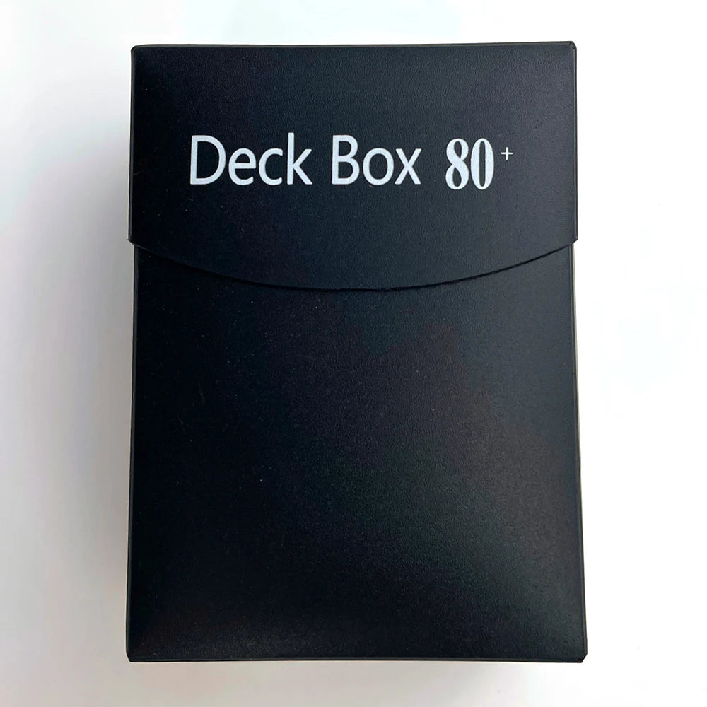80+ Cards Deck Box Classic Color Board Games TCG Cards Deck Case Collection Organizer Box Cards for Magica PKM YGO Gathering