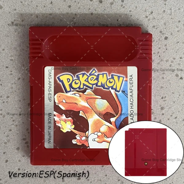 GBC Video Game Cartridge Console Card Pokemon Blue/Crystal/Green/Gold/Red/Silver/Yellow High Quality with Multi-language