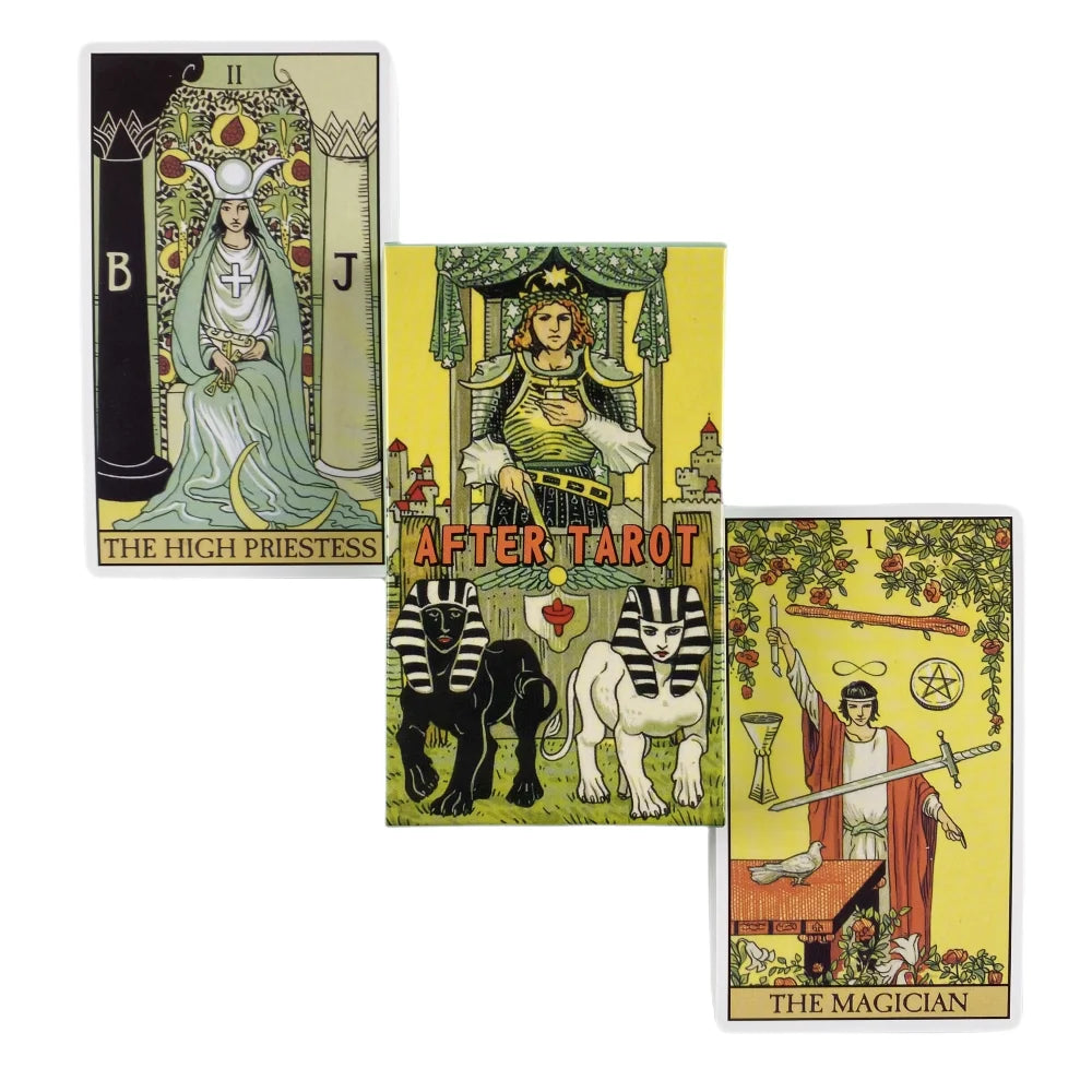 The Rider Of After Tarot Cards Divination Deck English Versions Edition Oracle Board Playing Table Games For Party