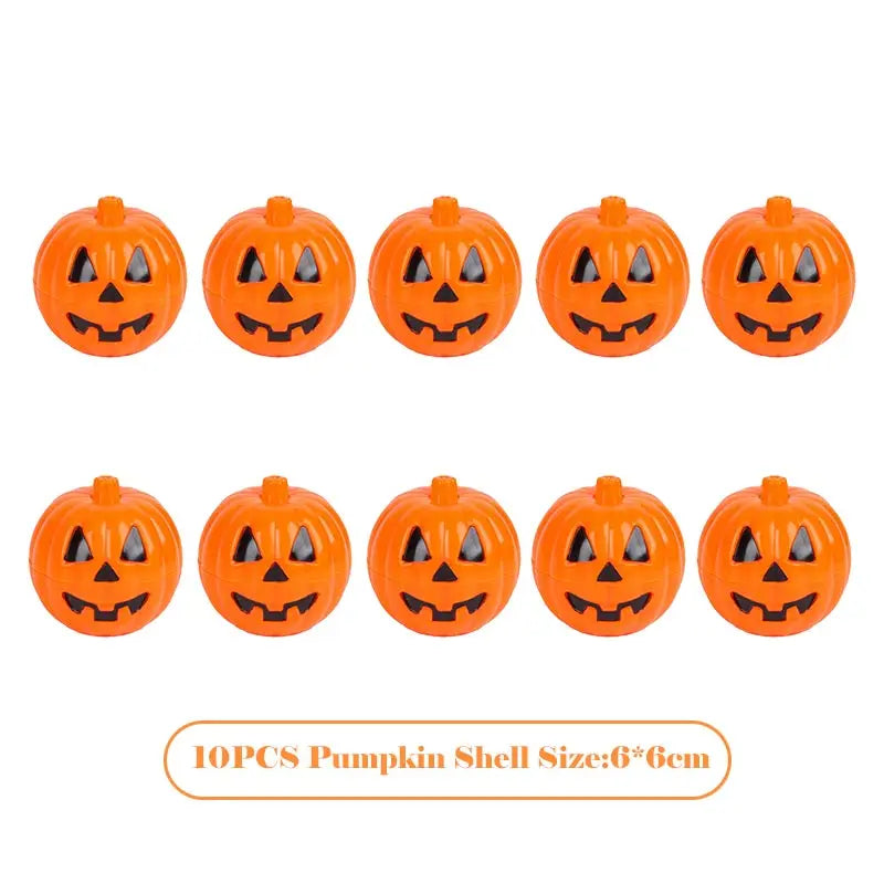 Halloween Party Favors Kids Simulated Scorpion Spider Pumpkin Ghost Power Car Fun Spring Coil Toy Set Halloween Gift For Kids
