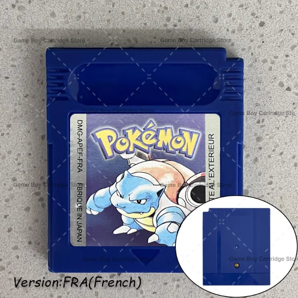 GBC Video Game Cartridge Console Card Pokemon Blue/Crystal/Green/Gold/Red/Silver/Yellow High Quality with Multi-language