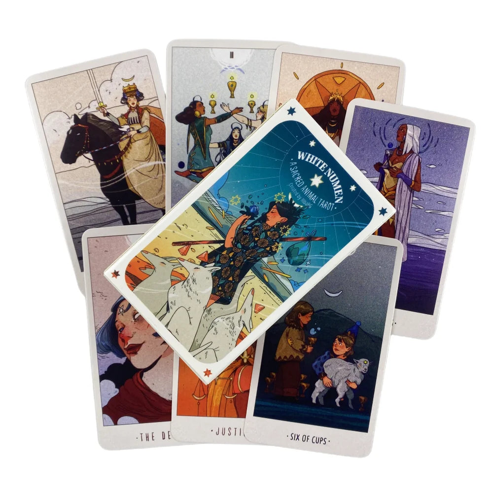 Tarot Of The Abyss Cards Divination Deck English Versions Edition Oracle Board Playing Game For Party