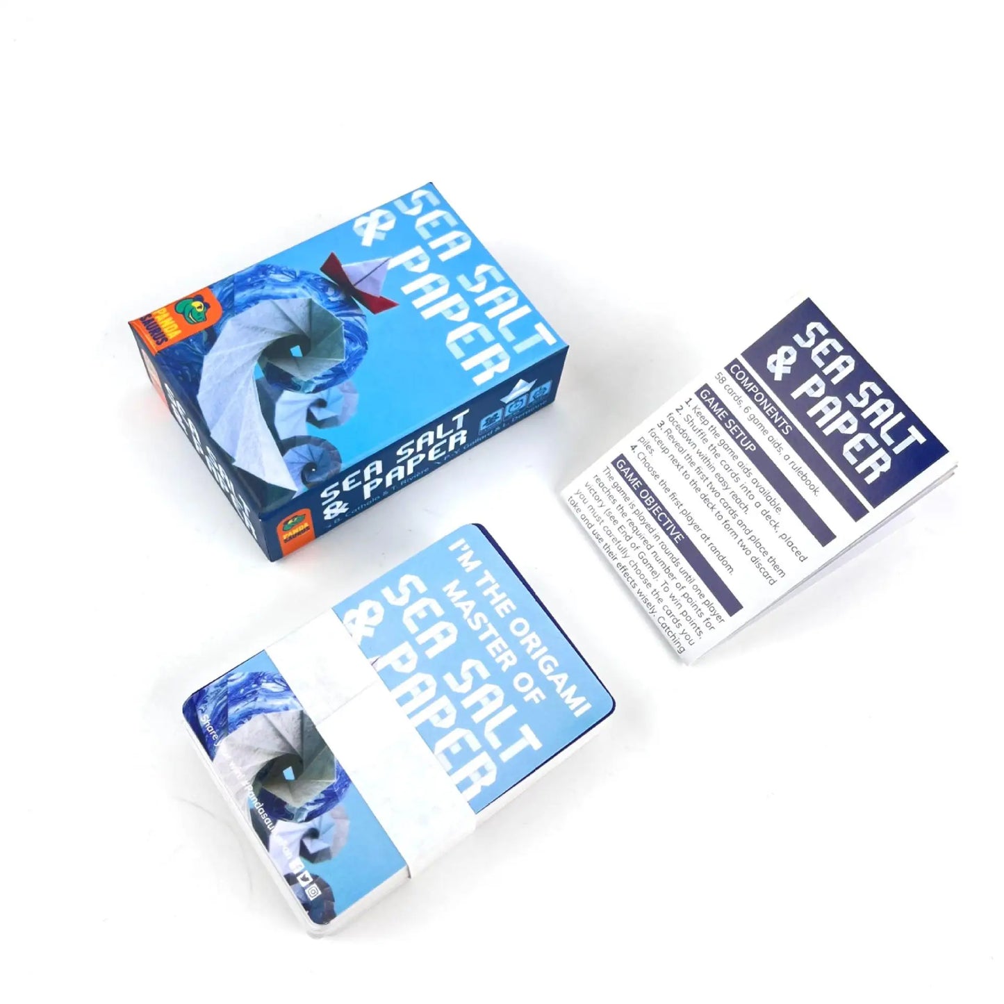 Bombyx | Sea Salt and Paper - Extra Salt Expansion | Card Game | Ages 8+ | 2-4 Players | 30 Minutes Playing Time English version