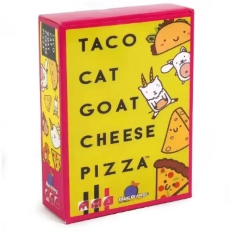 Taco Cat Goat Cheese Pizza Card Game Santa Cookie Elf Easter Funny Games for Couples Friends Adults Party Toy