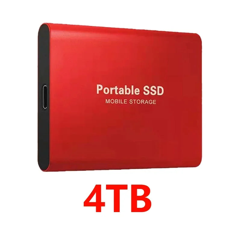 Original Hard Disk 1TB External Hard Drive 2TB High Speed Portable SSD 16TB High Capcity Solid State Drive for Laptop/Phone/Mac