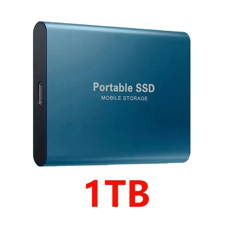 Original Hard Disk 1TB External Hard Drive 2TB High Speed Portable SSD 16TB High Capcity Solid State Drive for Laptop/Phone/Mac