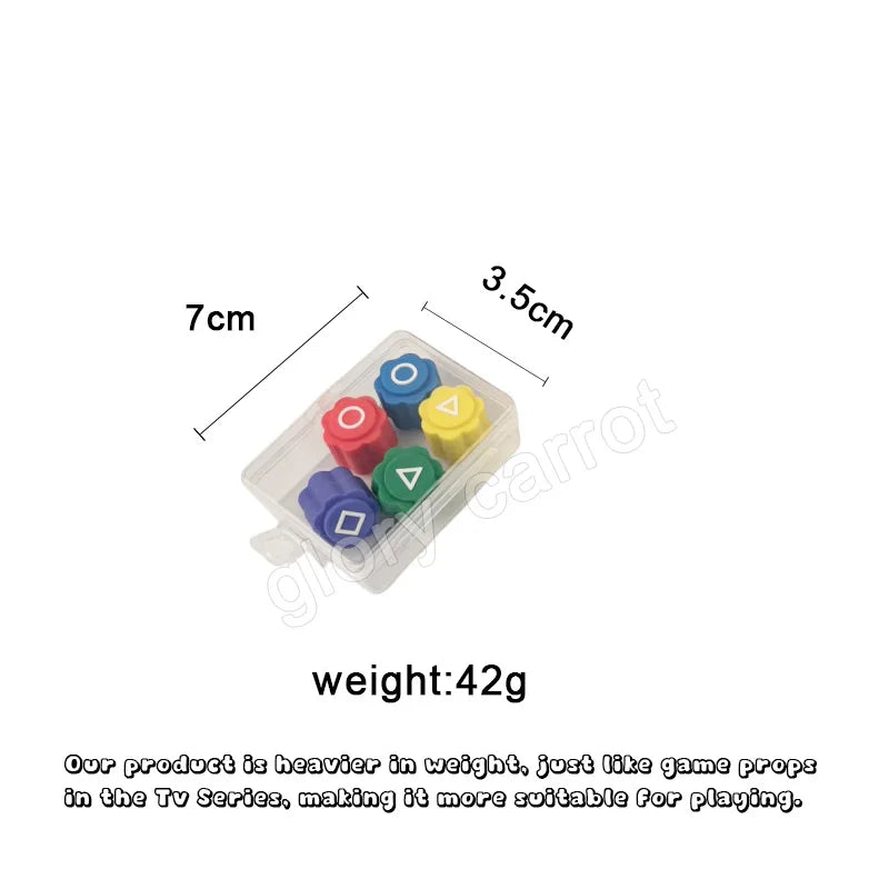 5Pcs/box Korea Traditional Play Game Gonggi Jack Stone Pebbles Set Hand-Eye Coordination Training Toy