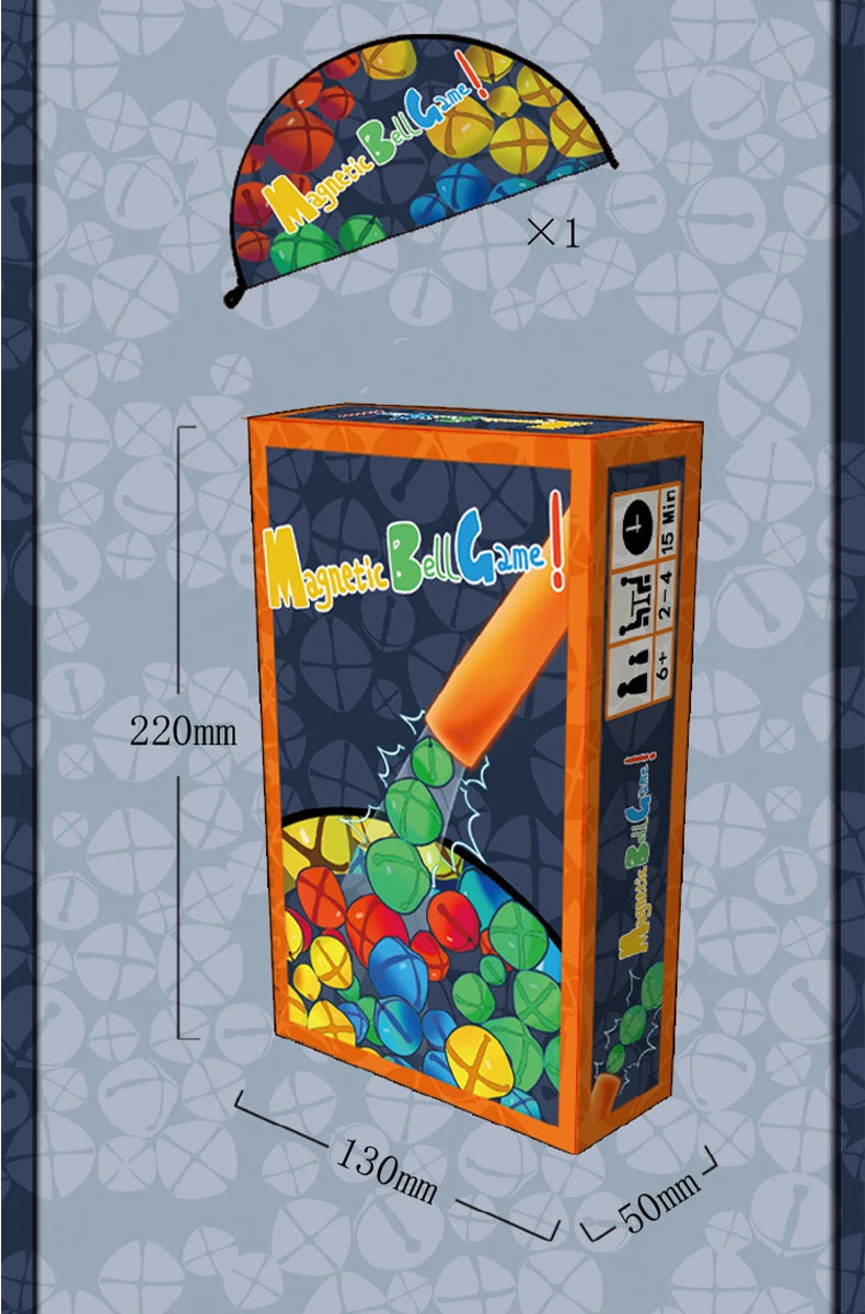 New Kid  Magnetic Bell Game Logic Puzzle Magnetic Chess Table Game Parent Child Interactive Toy Boys And Girls Birthday Present