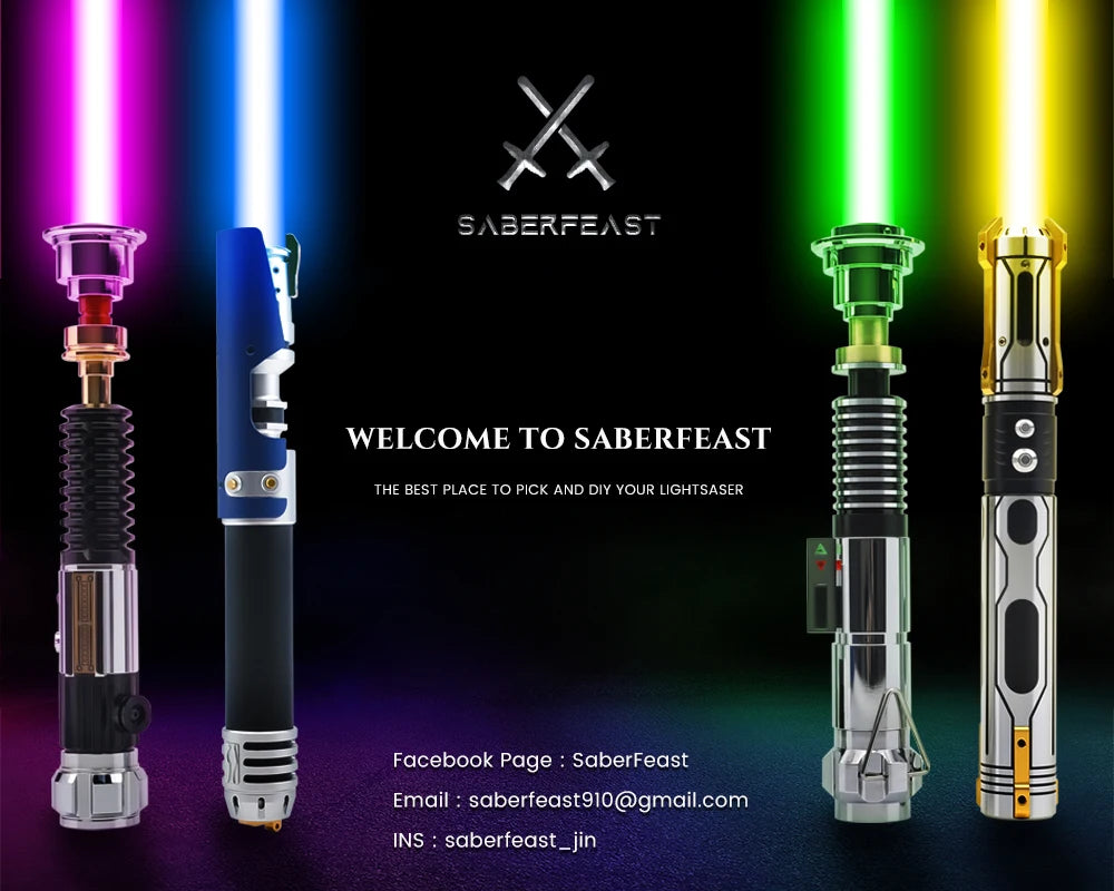 TXQSABER Lightsaber Neo Pixel Smooth Swing Metal Handle Weathered LED Strip Blade Cosplay Toys Laser Sword Replica Darth Malgus