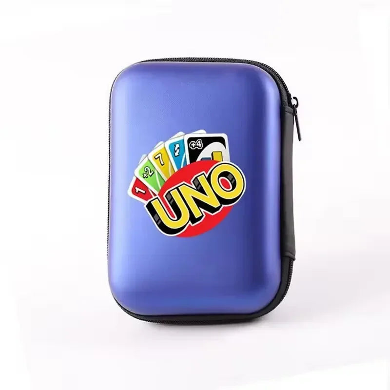 ！！！New UNO Travel Zipper Case Carry Board Game Cards Storage Package For Kids Fan Entertainment Card Holder Mini Bag