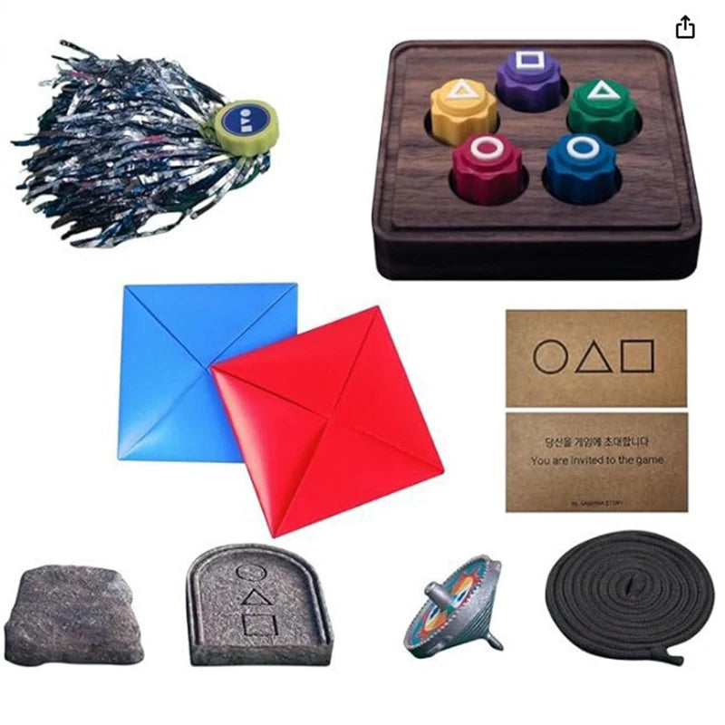 5 Dice Gonggi Jack Stone Pebbles Set Funny Gonggi Korean Game Traditional Play Game Hand Eye Coordination Training Board Game