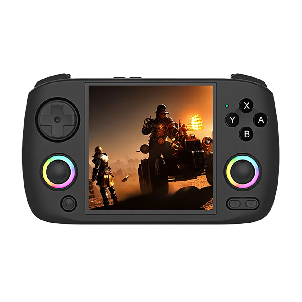 Anbernic RG CubeXX Retro Handheld Game Console 3.95 Inch IPS Screen 64 Bit Linux System Joystick Lighting