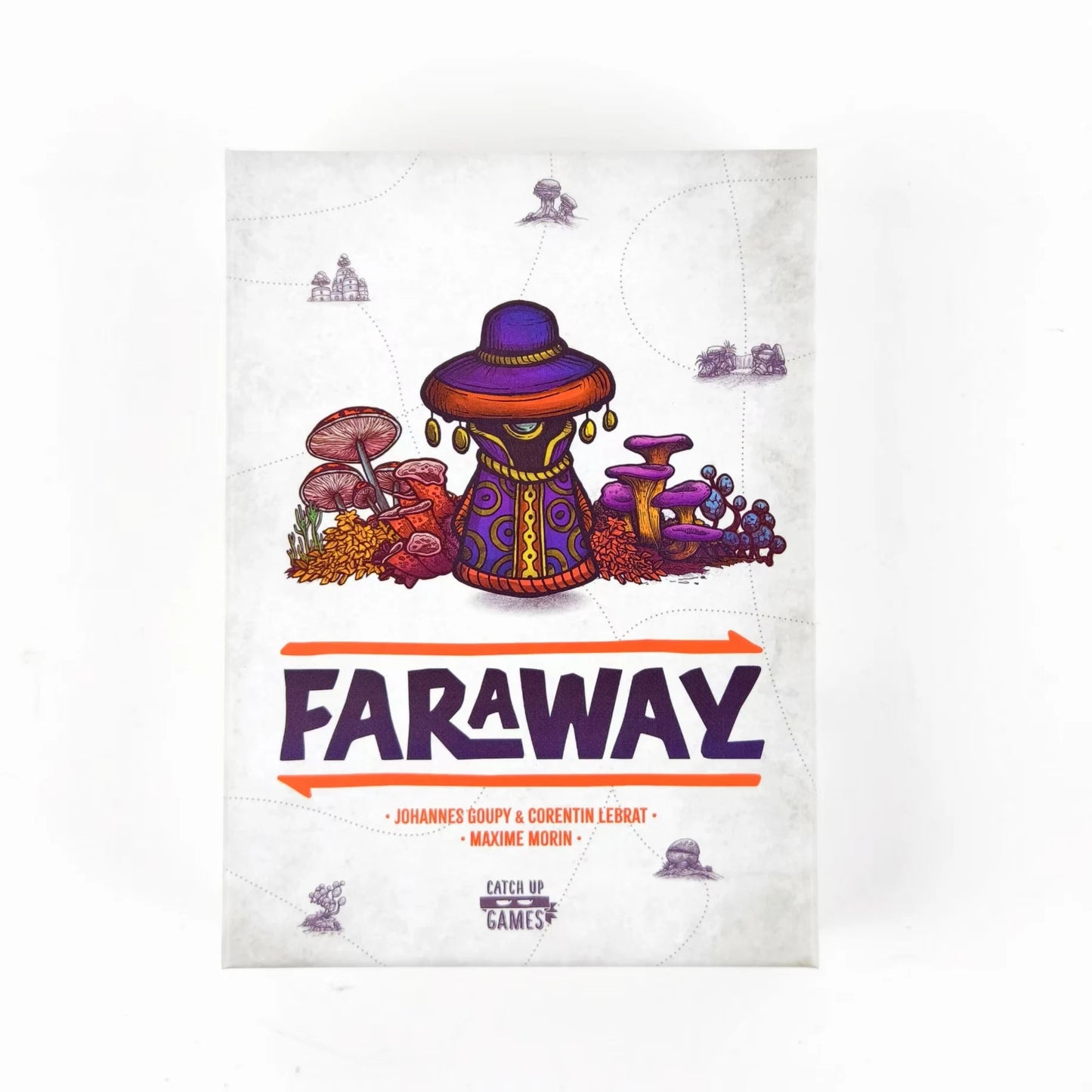 Faraway Board Game - PEOPLE FROM BELOM Expansion ， 2-6 Players Funny Table Game Friends Entertainment Strategy Cards Game