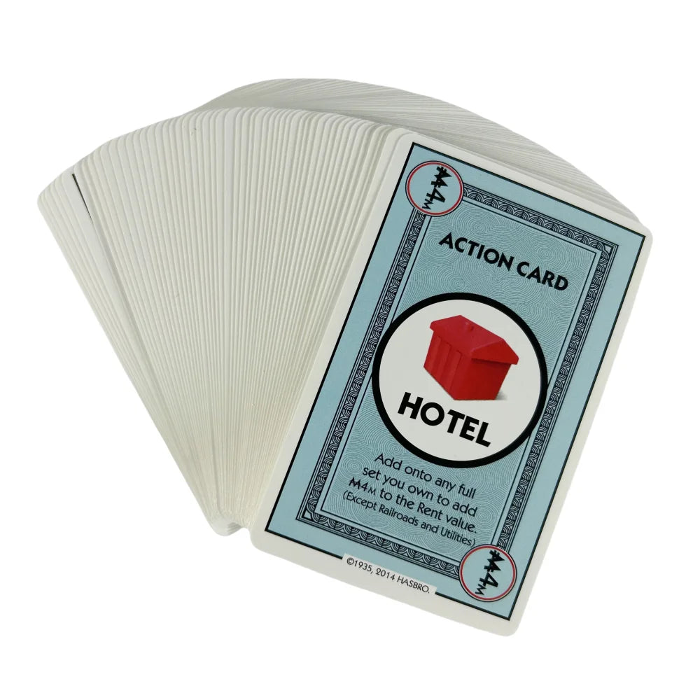Monopoly Deal Card Game Family Gathering Friends Party Board CLUEDO Game Battle Kids Puzzle Poker Christmas Birthday Gift
