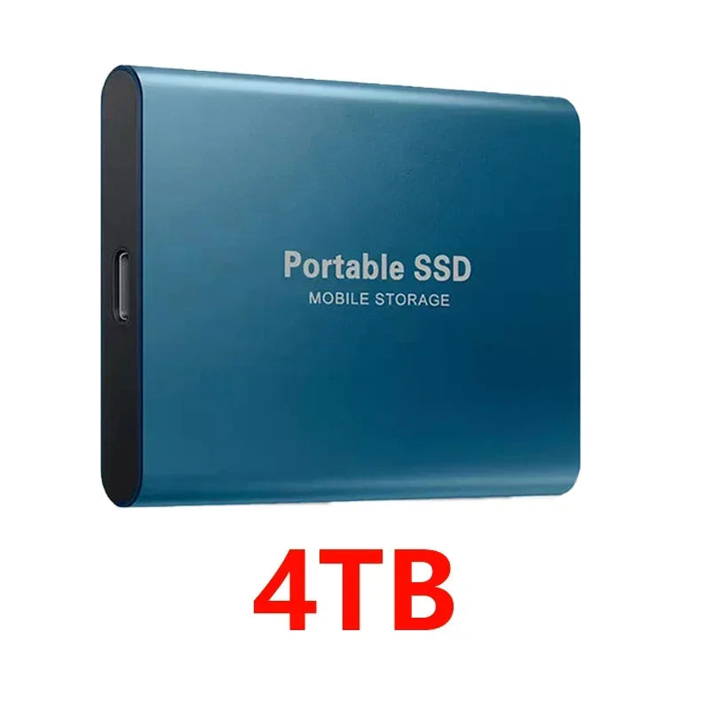 Original Hard Disk 1TB External Hard Drive 2TB High Speed Portable SSD 16TB High Capcity Solid State Drive for Laptop/Phone/Mac
