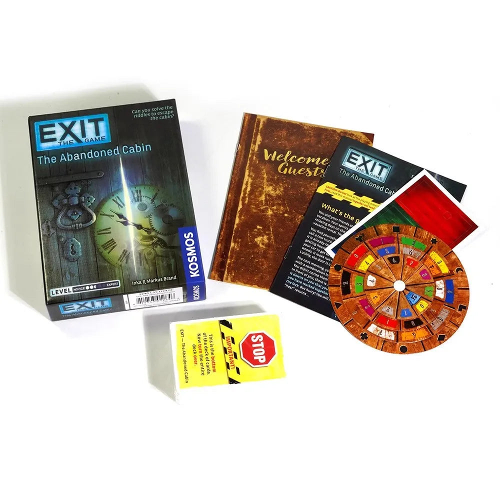 EXIT: The Sunken Treasure - Unique Escape Room Game - 1-4 Players - Puzzle Solving Strategy Board Games