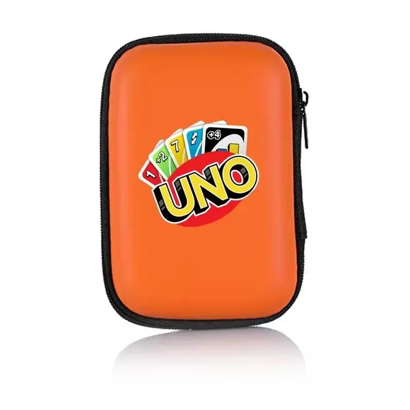 ！！！New UNO Travel Zipper Case Carry Board Game Cards Storage Package For Kids Fan Entertainment Card Holder Mini Bag