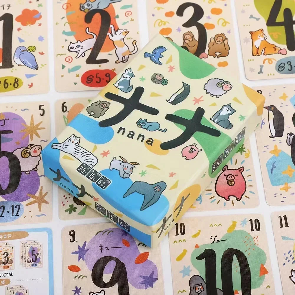 Party game Nana 777 ナナ Trio Board Game 3-6 Players Family/Party Funny Table Game Friends Entertainment Strategy Game   4.7   7 R