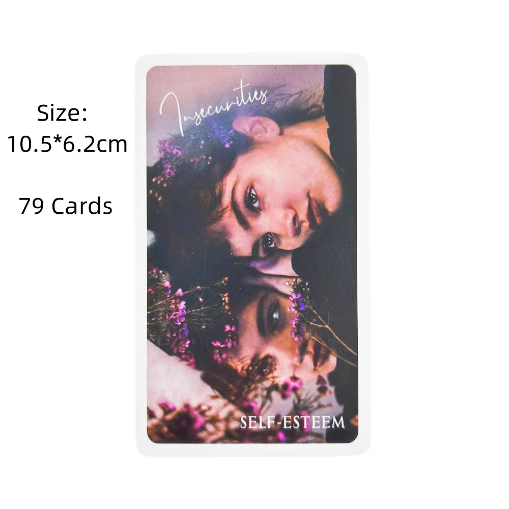 Mystic Love Oracle Cards Game Fortune-telling Tarot Divination Visions Edition Messages Board Deck