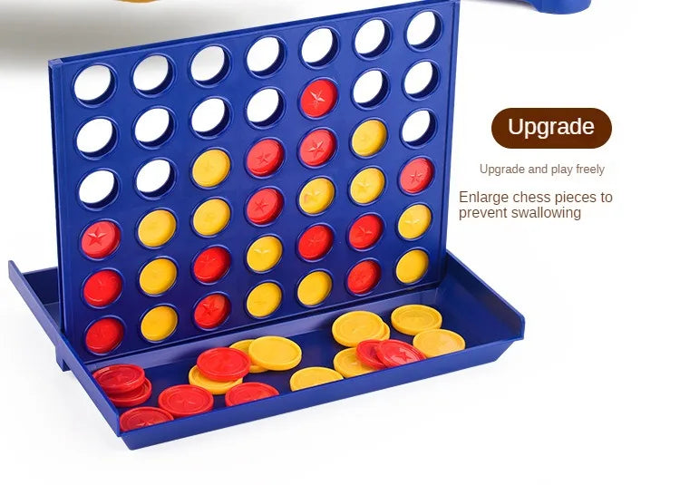 Four In A Row Bingo Chess Connect Classic Family Board Game Toys Fun Educational Toy for Kids Children Entertainment Game