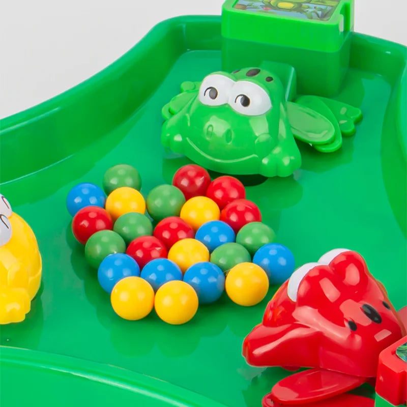 Frog Eating Bean Children Toy Greedy Bean Parent Child Interactive Fun Double Boys and Girls Puzzle Desktop Game