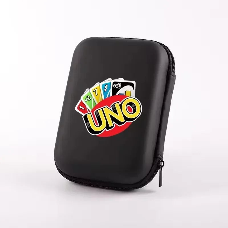 ！！！New UNO Travel Zipper Case Carry Board Game Cards Storage Package For Kids Fan Entertainment Card Holder Mini Bag