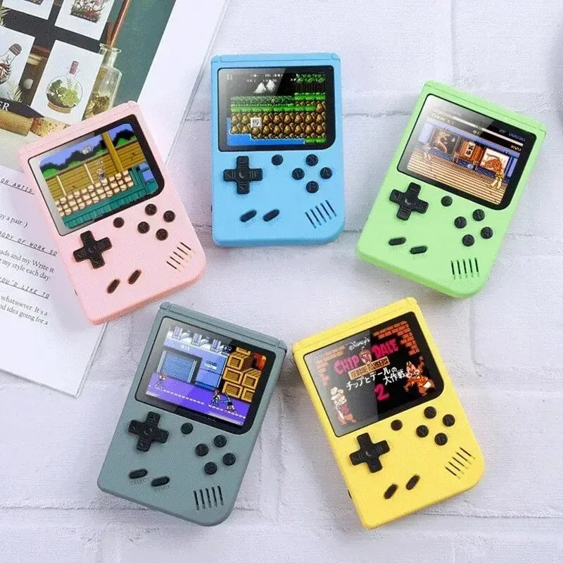 Retro Portable Mini Handheld Video Game Console 8-Bit 3.0 Inch LCD Color Kids Game Player Built-in 400 games For Kid Xmas Gift