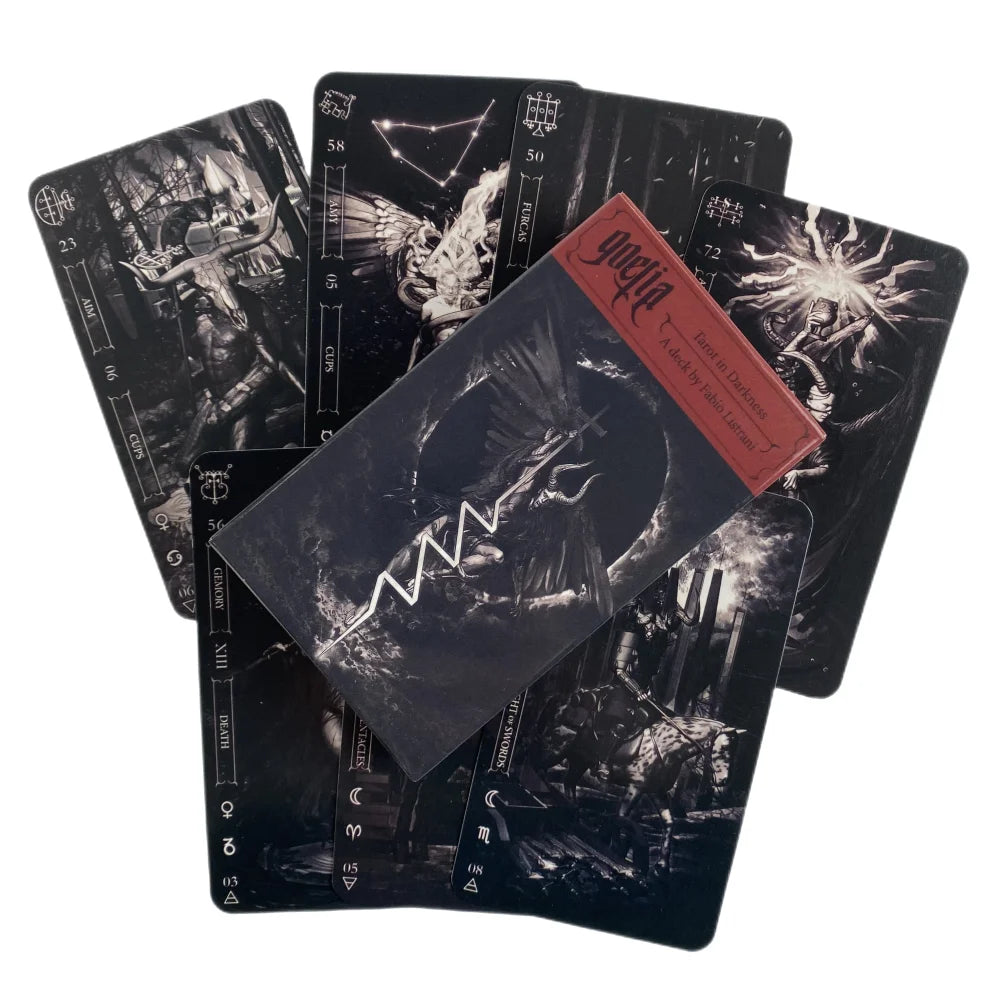 Tarot Of The Abyss Cards Divination Deck English Versions Edition Oracle Board Playing Game For Party