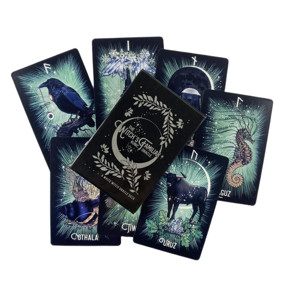 Soul Truth Self-awareness Oracle Cards Divination Deck English Versions Edition Tarot Board Playing Game For Party