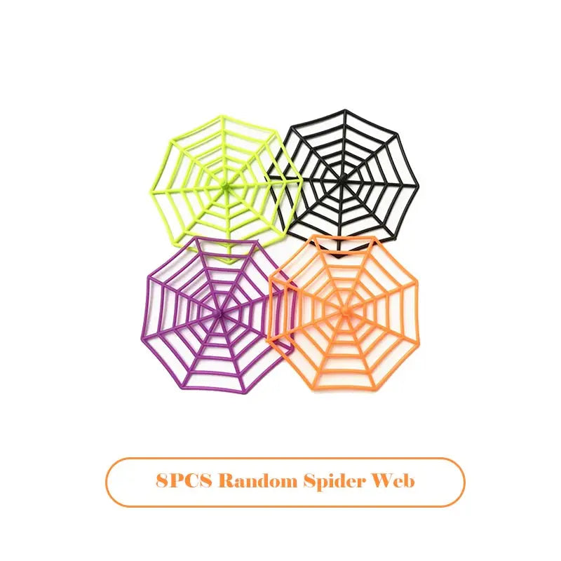 Halloween Party Favors Kids Simulated Scorpion Spider Pumpkin Ghost Power Car Fun Spring Coil Toy Set Halloween Gift For Kids